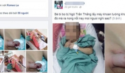 Phẫn nộ bé trai bị khoan rách vùng kín 