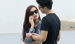 Hoàng Thùy Linh diện mốt giấu quần, quấn quýt bạn trai Harry