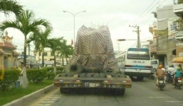 Xe khủng biến mất ở Khánh Hòa bị bắt lại tại Bình Thuận