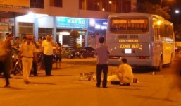 Cụ ông 80 tuổi bị xe khách cán tử vong, thi thể không còn nguyên vẹn