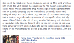Kenny Sang bị hàng loạt sao 'lật tẩy' vì nói dối