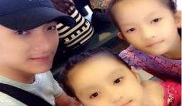 Lộ diện 2 con gái riêng của bạn trai Phi Thanh 