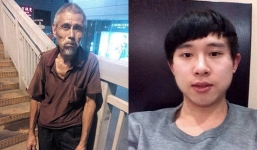 Nam thanh niên 'tung chưởng' đá cụ già ăn xin khiến dân mạng phẫn nộ