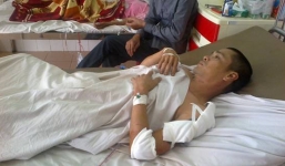 Giữa đêm, người đàn ông bị đâm thủng phổi, đa chấn thương