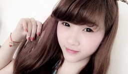 Cận cảnh vẻ đẹp của 'hot girl bánh tráng trộn' Hà Nội