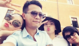 Vợ chồng Hồ Ngọc Hà nhắng nhít bên nhau