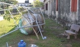 Thông tin mới về vụ sập bồn nước, hai học sinh tử vong