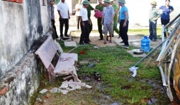 Vụ bồn nước đè chết 2 HS: 'Các bạn cháu chảy máu nhiều lắm'