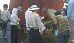 Phát hiện thi thể người phụ nữ ngoài bờ ruộng