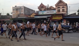 Hàng trăm học viên cai nghiện tràn về trung tâm Tp.Hải Phòng gây náo loạn