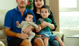 Hai thiên thần dễ thương của HLV U19 Việt Nam