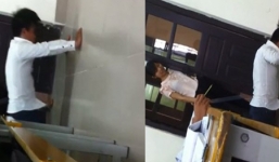 Sự thật clip giảng viên phạt sinh viên hít đất?
