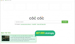 Cốc Cốc ra mắt dịch vụ PR ngay trên trang chủ trình duyệt Internet