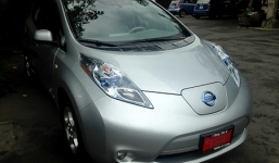 Xe điện Nissan Leaf xuất hiện tại Việt Nam