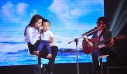 Hồ Ngọc Hà ôm fan nhí như cực yêu của mình trên sân khấu