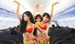 Những màn quảng bá thương hiệu gây sốc bằng gái đẹp của Vietjet