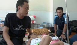 Vụ bé gái 4 tuổi bị đánh dã man: Bé Kim Ngân nhận ân nhân làm cha mẹ nuôi