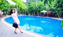 Ngỡ ngàng trước vẻ đẹp quyến rũ của Bảo Thy tại Nha Trang