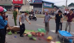 Tai nạn giao thông, thai phụ tử vong dưới bánh xe container