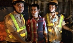 U50 ngang nhiên vượt đèn đỏ trước mặt cảnh sát giao thông