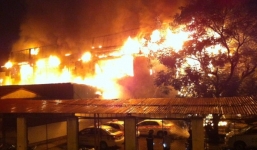 Cháy lớn tại bar Luxury Hà Nội: Có thể còn rất nhiều người mắc kẹt ở trong