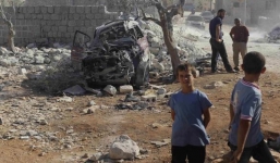 'Sào huyệt' IS tan hoang, đổ nát sau các cuộc không kích 