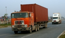 Số lượng xe container đăng ký tại Hải Phòng tăng đột biến