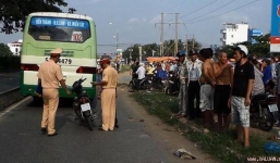 Chạy đúng làn đường, nam thanh niên vẫn bị xe buýt cán chết