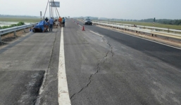 Nhà thầu phải chịu trách nhiệm vết nứt trên cao tốc dài nhất Việt Nam
