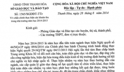 Thanh Hóa chỉ đích danh các trường có lạm thu
