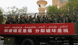 Nổ liên tiếp tại Tân Cương: 50 người chết!