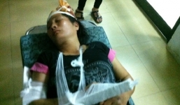 Côn đồ dùng búa tạ, xà beng đánh hai vợ chồng ngất lịm tại chỗ