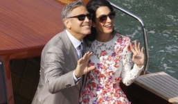 George Clooney lên xe hoa lần 2 cùng nữ luật sư Amal Alamuddin 