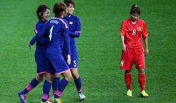 Nữ Việt Nam 0-3 Nhật Bản: Núi quá cao để vượt qua