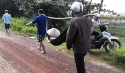 Giăng lưới ngang cầu tìm kiếm thi thể bé trai bị đuối nước