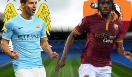 Man City - AS Roma, 1h45 ngày 1/10: Không có đường lui