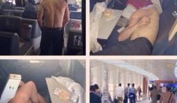 Tiếp viên đỏ mặt vì khách để đồ 'nhạy cảm' trên máy bay