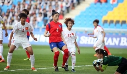 Nữ Việt Nam 0-3 Hàn Quốc: Nữ Việt Nam không giành HCĐ Asiad 2014
