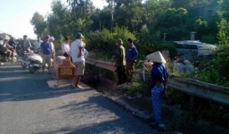 Thanh niên bị tàu tông, kéo lê 20m tử vong tại chỗ