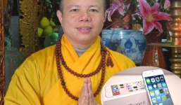 Sư Thích Thanh Cường 'khoe iphone 6' sẽ bị kỷ luật trong chiều nay