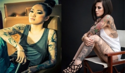 Những bà mẹ nổi tiếng với hình xăm cá tính gây sốt cộng đồng mạng