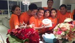 Dàn sao Việt bất ngờ tổ chức sinh nhật tại nhà cho Mr Đàm