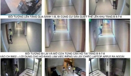 Thêm vụ gái trẻ liều lĩnh đột nhập chung cư giữa Hà Nội cuỗm laptop