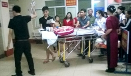 Vụ xe điên đâm thai phụ: Chuyển nạn nhân ra Hà Nội cấp cứu