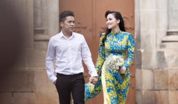 Cùng ngắm bộ ảnh cưới lãng mạn và hạnh phúc của Hoa hậu Diễm Hương 