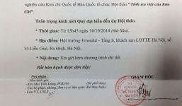  ​Kỷ niệm ngày 10/10 bằng hội thảo về... kim chi: Giám đốc sở VH-DL Hà Nội xin lỗi