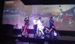 Honda ra mắt bộ ba Vision, MSX 125 và Blade 110