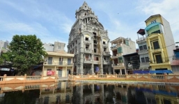 Lâu đài trăm tỉ của đại gia Cầu Giấy xây dựng trái phép