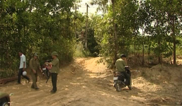 17 giờ truy bắt hung thủ giết người rồi trốn vào rừng