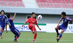 Kết quả tỷ số trận U19 Việt Nam vs U19 Nhật Bản: 1-3 (hết giờ)